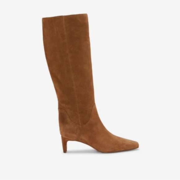 Vince Camuto wide calf suede boot - Picture 6 of 9